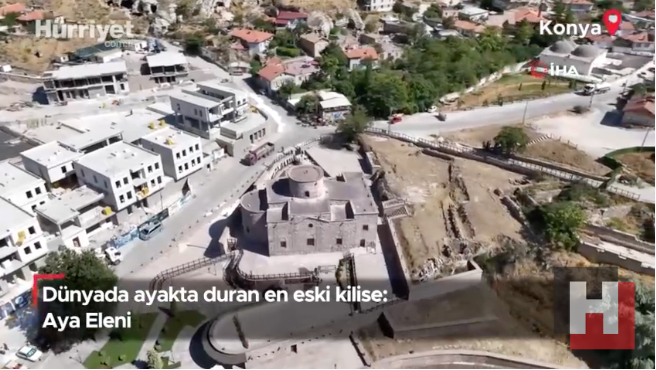 Dünyanın en eski kilisesi Aya Eleni