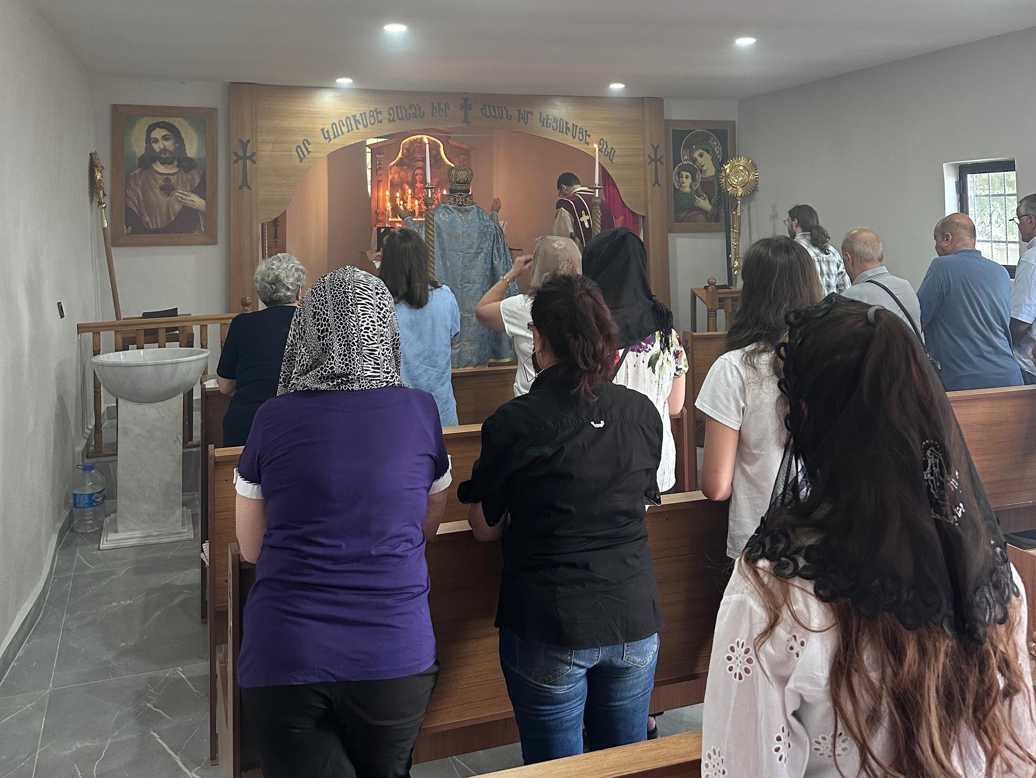 Elazığ’da (Harput/Kharberd-‘Akunq’ web sitesi) Meryem Ana Yortusu kutlandı