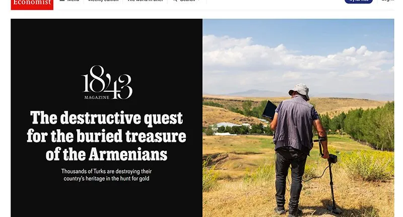 The Economist։ Türkiye’deki Ermeni kiliseleri definecilerin hedefinde