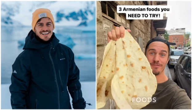 Ünlü seyahat bloggerı Ermenistan’dan çok etkilendi