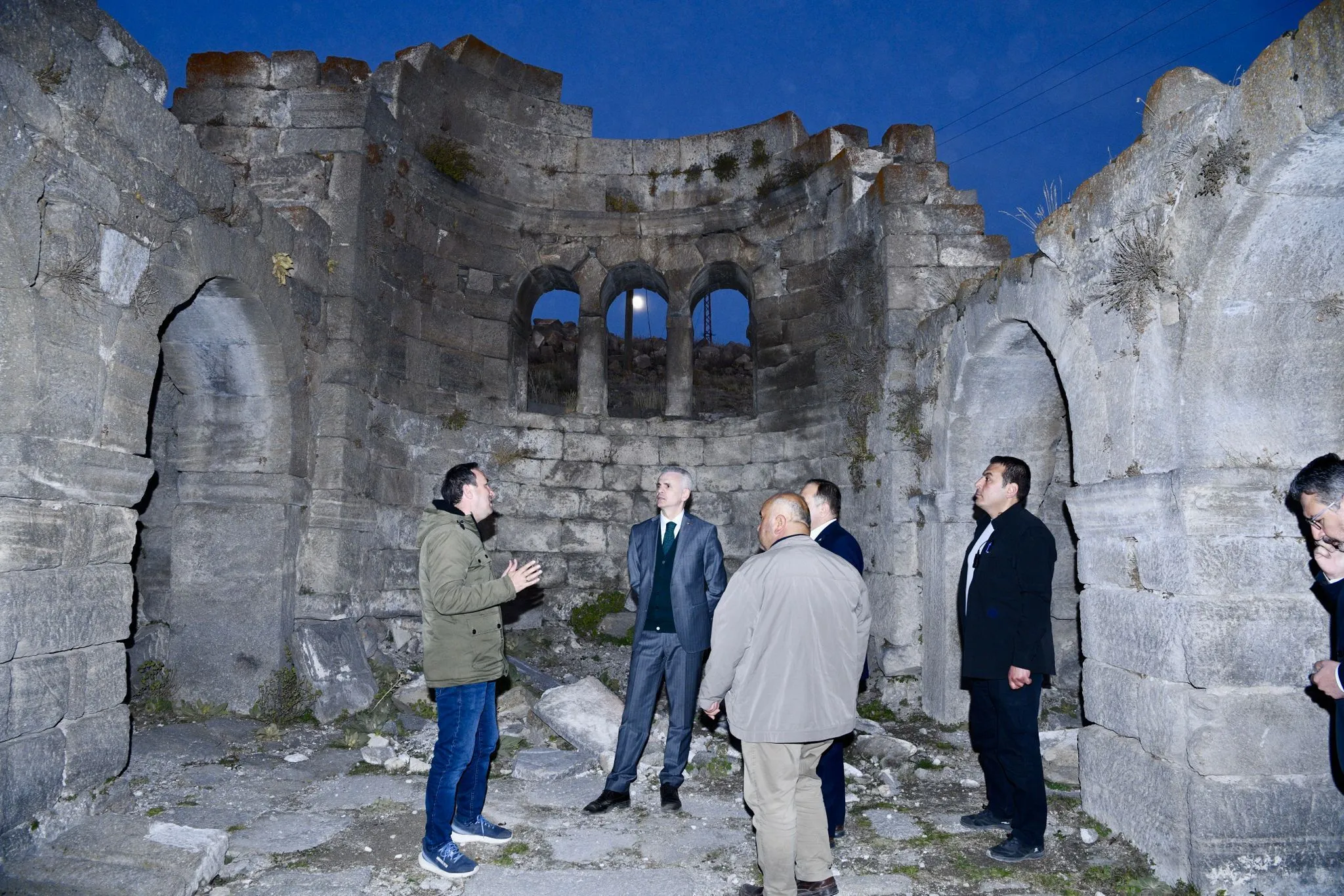 Vali Çiçekli, Binbir Kilise’de İnceleme Yaptı