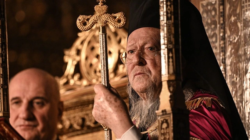 Fener Rum Patrikhanesi’nde Noel ayini gerçekleşti