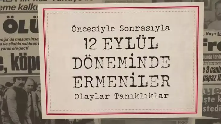 Yaşadıkları kitaplaştı! “12 Eylül Döneminde Ermeniler”