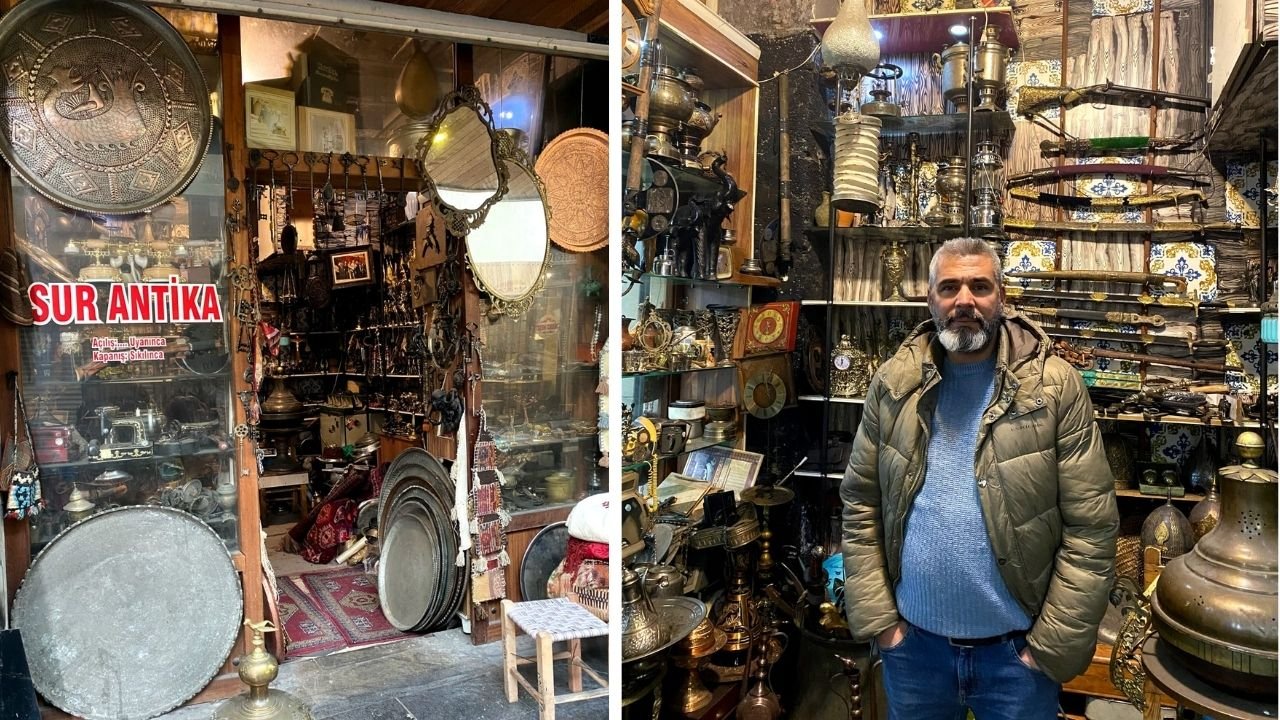 Diyarbakır’da Zamana Direnen Bir Dükkân: Geçmişin izlerini topluyor