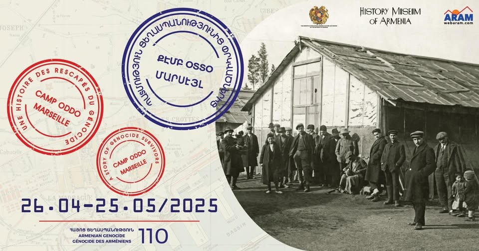 “Camp Oddo, Marsilya: Soykırımdan Kurtulanların Hikâyesi” adlı serginin açılışı