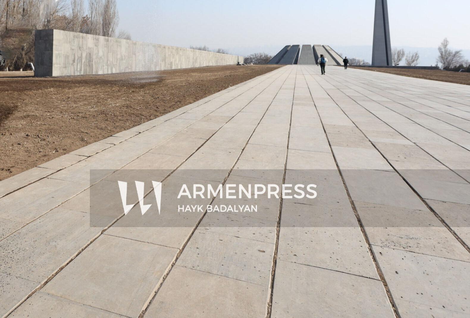 Ermeni Soykırımı Anıt Kompleksi’ndeki Anı Duvarı’na iki yeni isim eklenecek