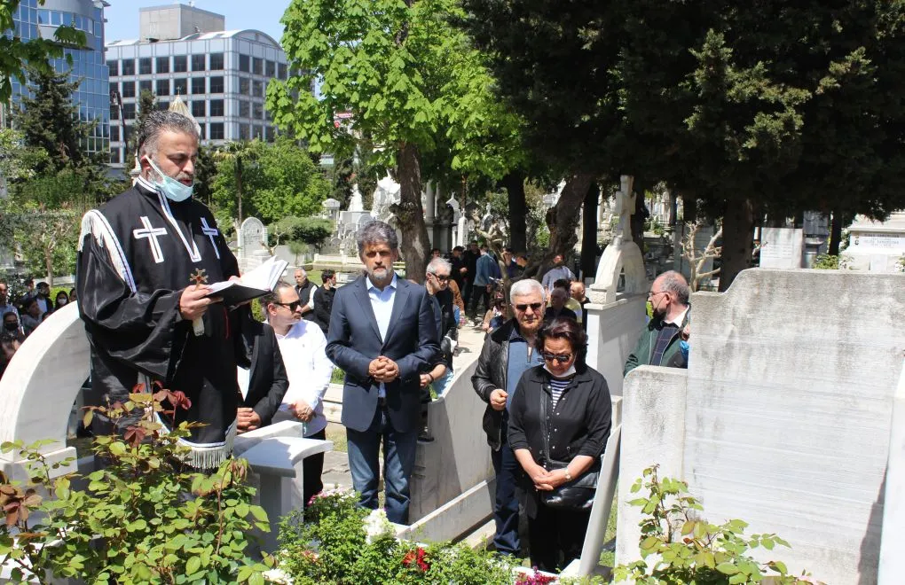 Sevag Balıkçı ve Garabet Balıkçı mezarı başında anıldı