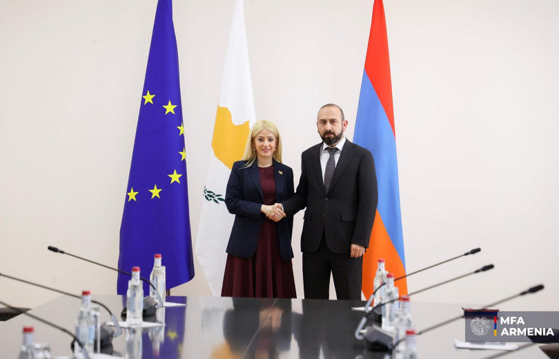 Ermenistan Dışişleri Bakanı ile Kıbrıs Temsilciler Meclisi Başkanı, uluslararası platformlardaki karşılıklı destek konularını görüştü