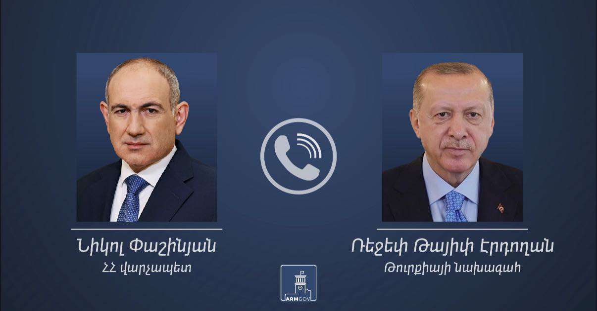 Ermenistan Başbakanı, Türkiye Cumhurbaşkanı ile telefonda görüştü