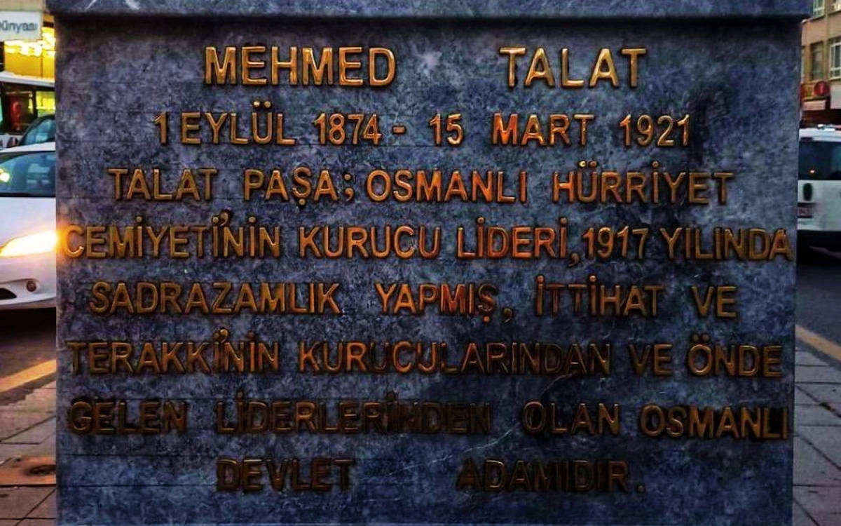 Mansur Yavaş’ın Talat Paşa anıtı: Tarihi inkâr, soykırıma selam