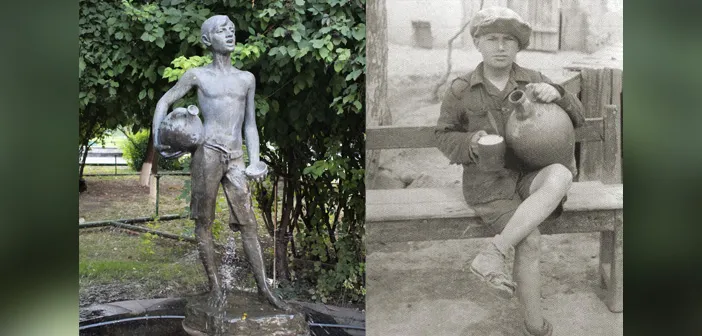 Yerevan’ın “Su satan çocuk” heykeli ve ‘pulpulak’ları