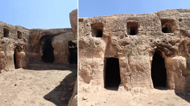 Şanlıurfa’da (Urfa / Yedesya-‘Akunq’ web sitesi) bulunan kaya kilisesi kayıt altına alındı