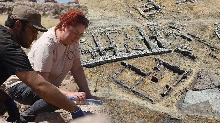 Sivas’ta tarih yeniden yazılıyor! Detaylar şaşkınlık yarattı: Hitit duvarının üzerinde Bizans kalıntıları