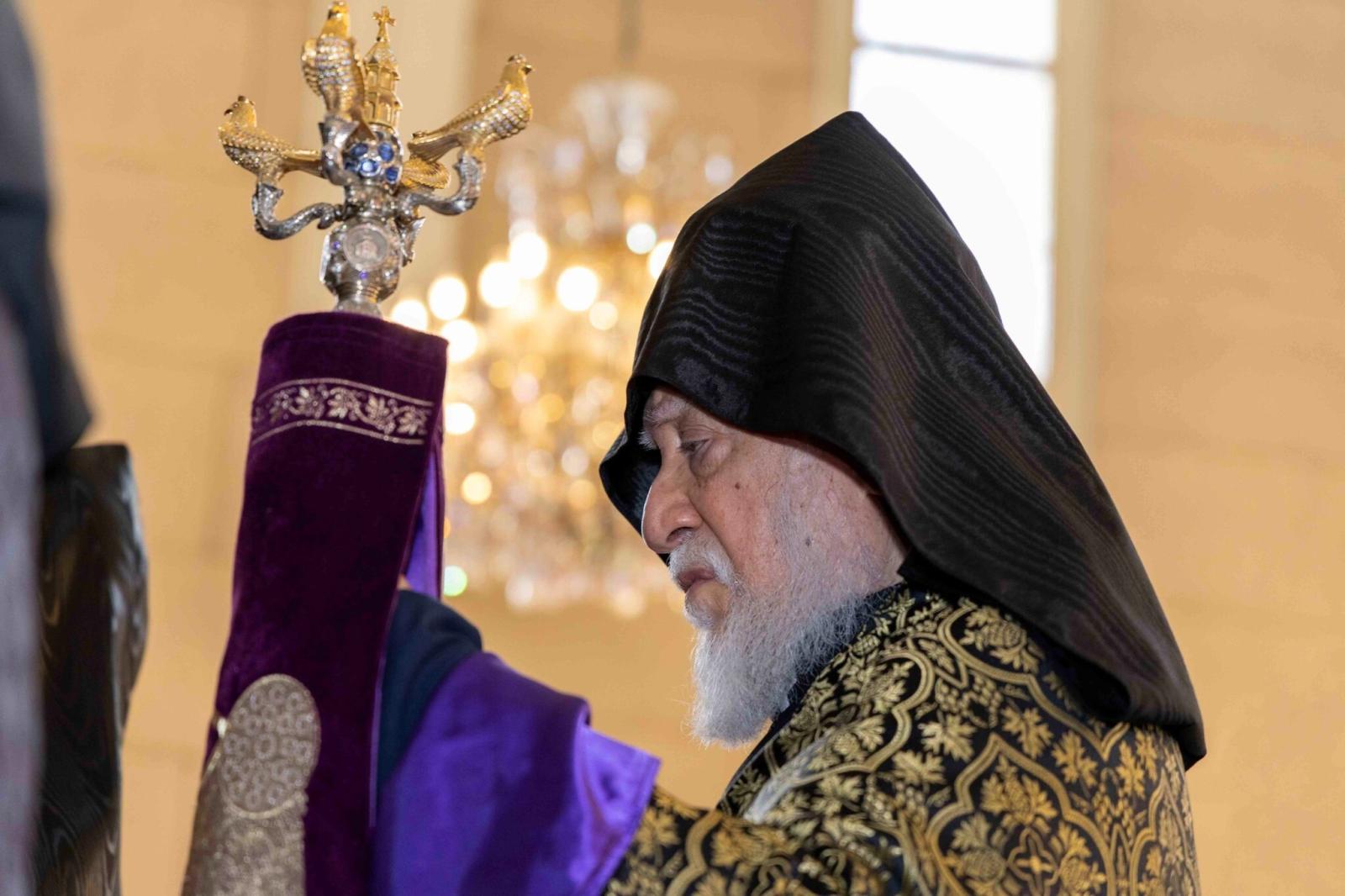 Kilikya Ermeni Katolikosu Orta Doğu’daki Ermeni cemaatlerinin mevcut durumu konusunda endişesini dile getirdi