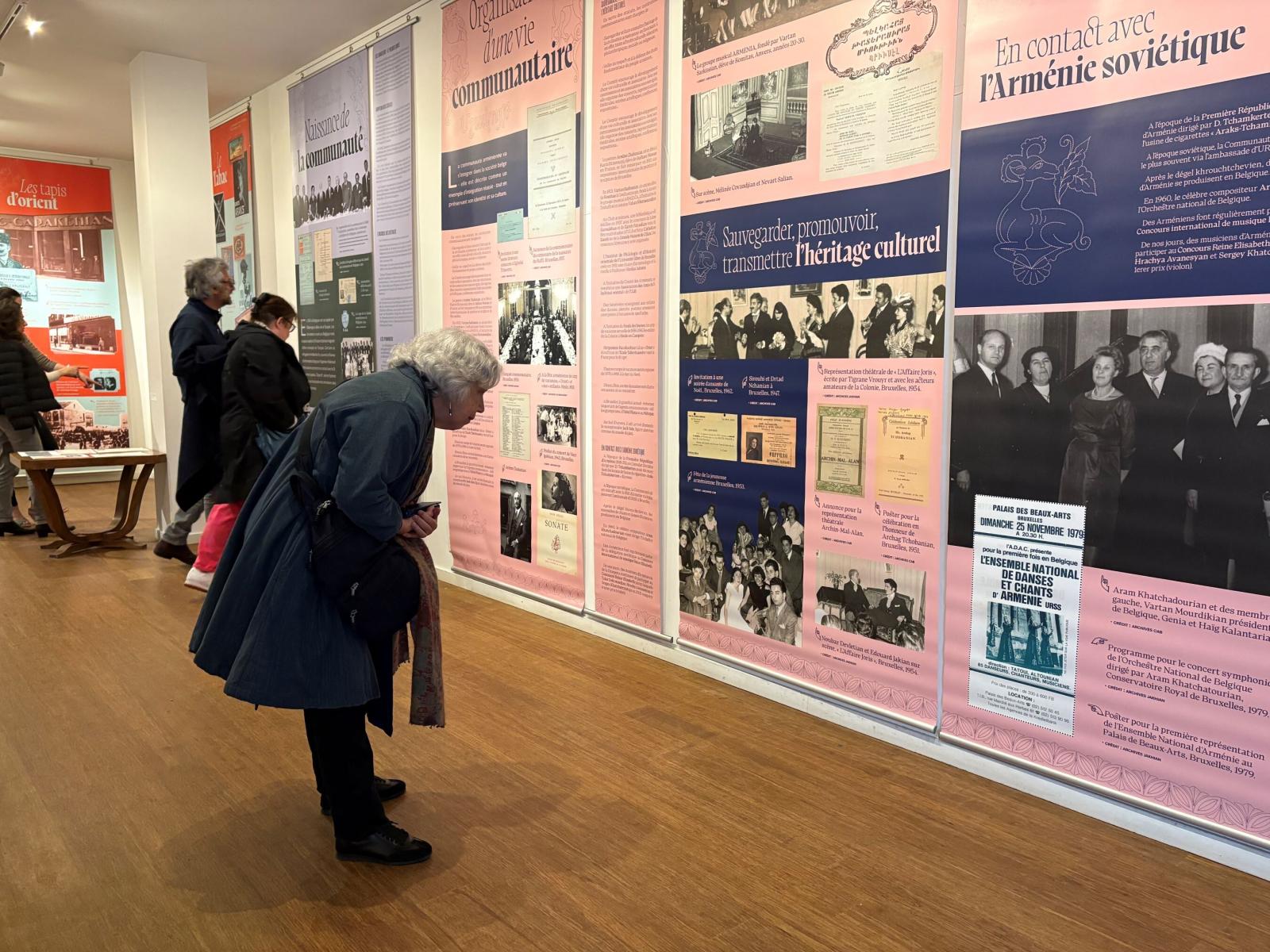 Brüksel’de Ermeni toplumunun 100 yılına adanan sergi açıldı