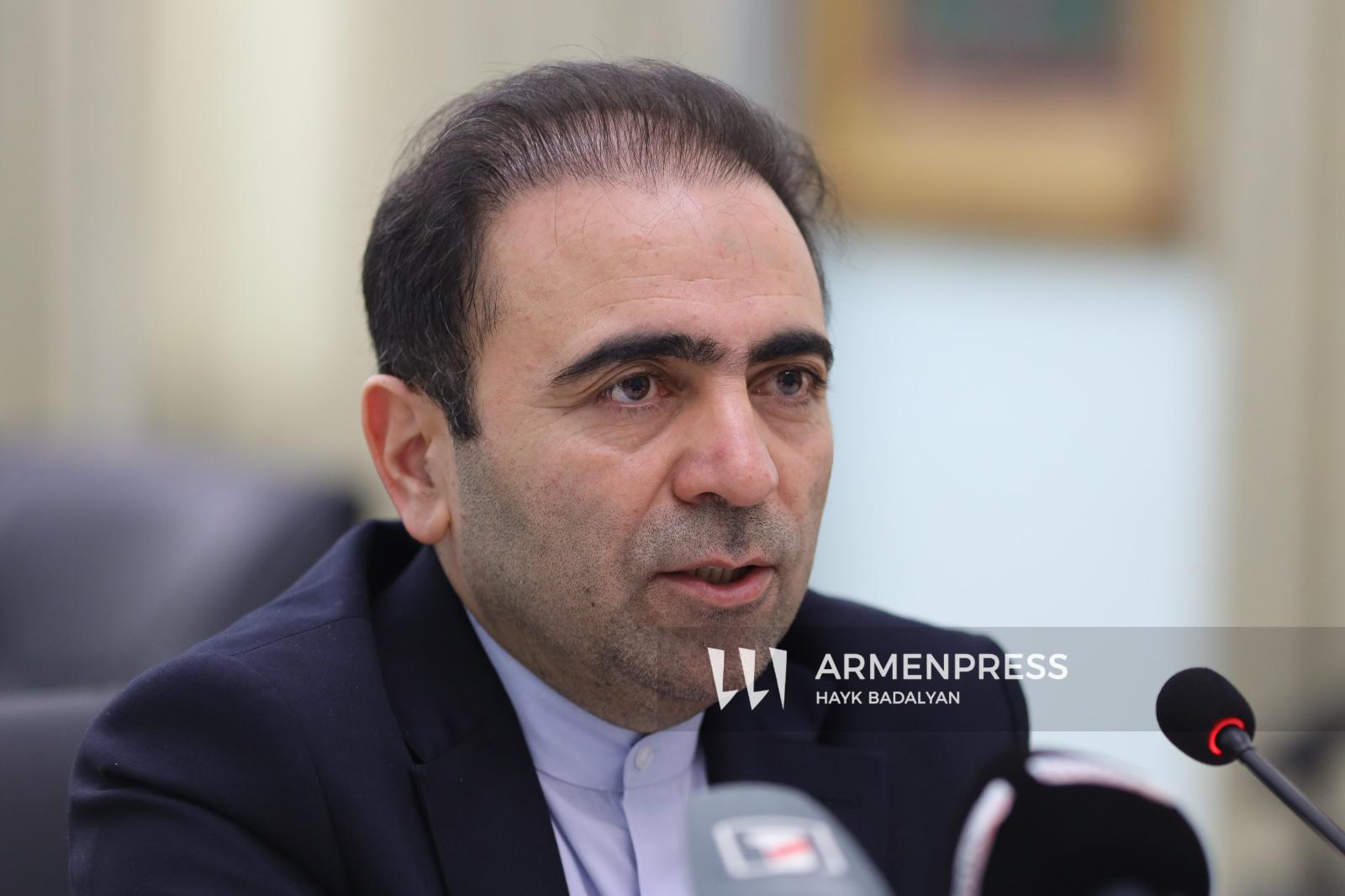 İran Büyükelçisi: Ermenistan ile İran arasındaki sınır bir barış sınırıdır