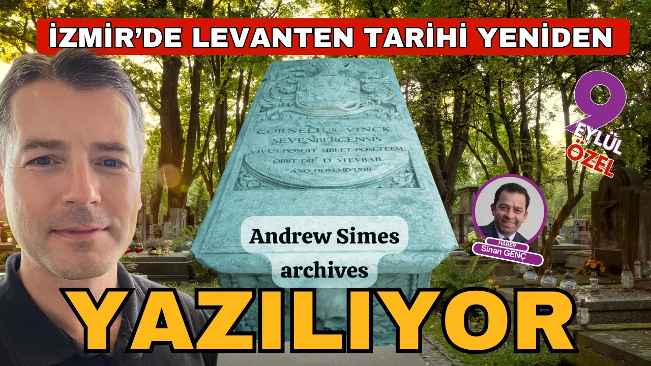 Smyrna’dan günümüze ulaşan en eski levanten mezar taşı bulundu