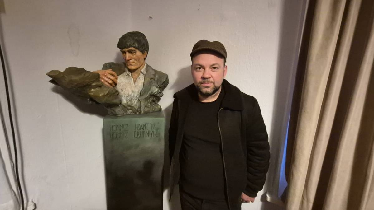 İzmir’de Hrant Dink anısına heykel açıldı