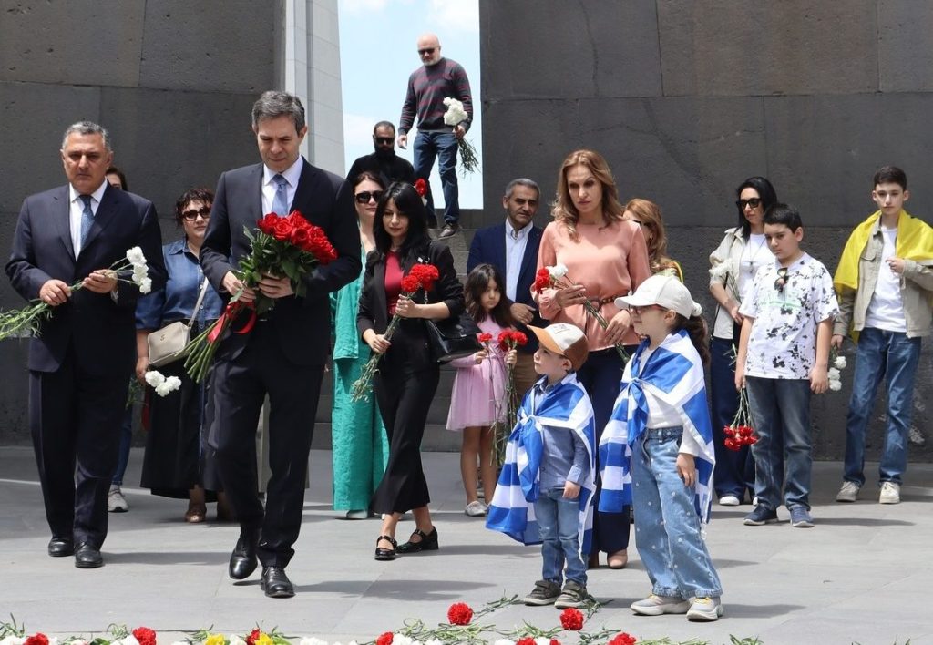 Ermenistan’da Pontus Rum Soykırımı kurbanları anıldı