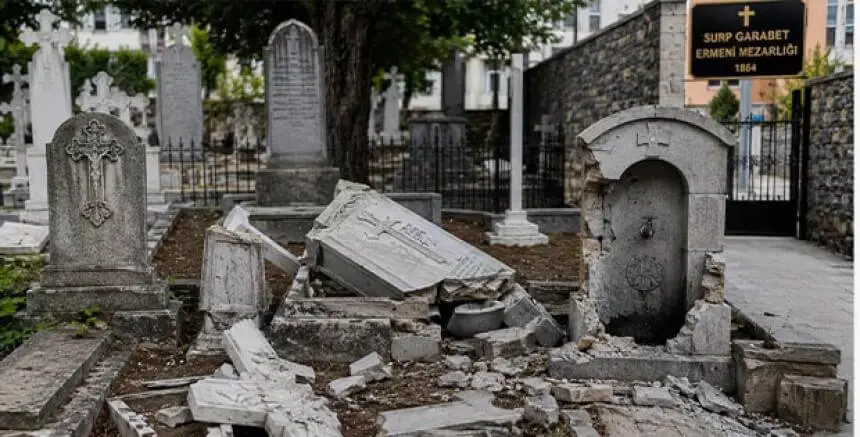 Üsküdar’daki Surp Garabet Ermeni Mezarlığı saldırısında iddianame kabul edildi