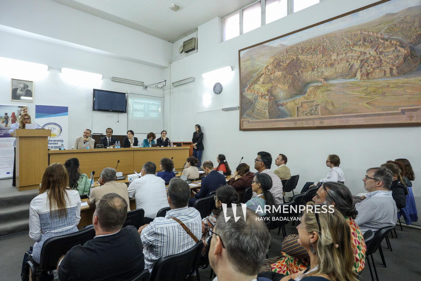 Ermenistan Ulusal Bilimler Akademisinde “Europe’s Representations of India” uluslararası konferansı açıldı