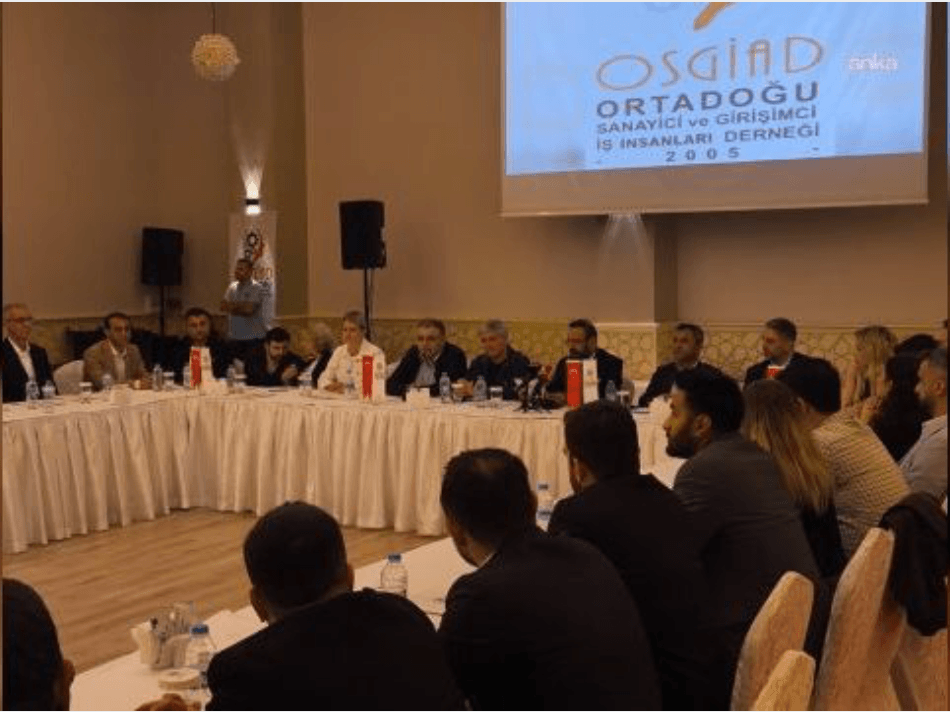 Ermeni iş insanları Diyarbakır’da OSGİAD ile buluştu