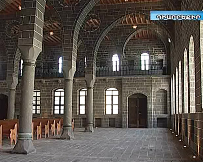 10-ամյակների լռությունից հետո Դիարբեքիրի Սուրբ Կիրակոս եկեղեցում նորից աղոթք է հնչում