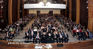 Ներկայութեամբ հոծ բազմութեան, յատկապէս` մեծ թիւօվ երիտասարդութեան «Տատիկիս դաջուածքները» ժապաւէնի տպաւորիչ եւ ազդեցիկ ցուցադրութիւն