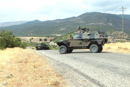 Թուրքական զրահամեքենան պայթել է PKK-ի տեղադրած ականի վրա