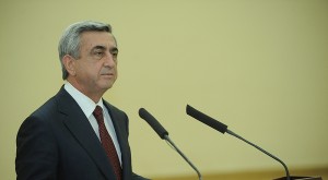 Նախագահ Սերժ Սարգսյանը Քեսաբի իրադարձությունների վերաբերյալ հանդես է եկել մամուլի համար հայտարարությամբ