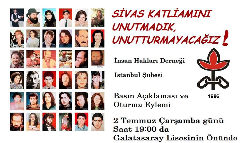 Այսօր Պոլսոյ մէջ կը ոգեկոչւեն Սեբաստիոյ մէջ հրկիզուելով սպաննուած ալեւի մտաւորականները
