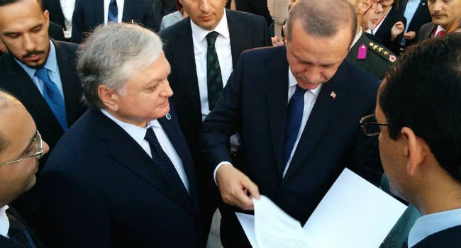 Նալբանդյանը Էրդողանին պաշտոնապես հրավիրեց Երևան