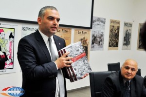 ՀՑԹԻ-ում կայացավ «Հայոց ցեղասպանության լուսաբանումը համաշխարհային մամուլի առաջին էջերին» գրքի շնորհանդեսը