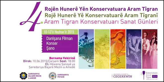 Տիարպեքիրի մէջ կը մեկնարկեն հայ անուանի երաժիշտ Արամ Տիգրանի արուեստի օրերը
