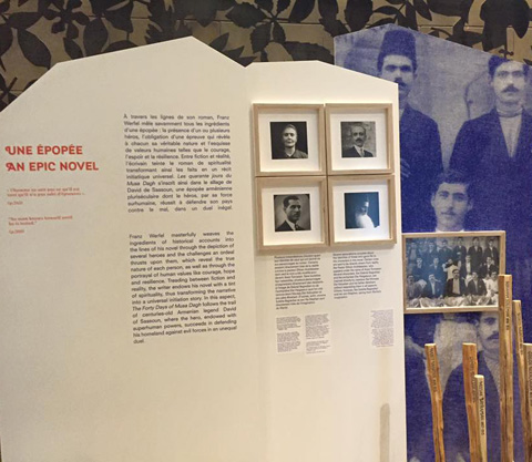 Բացում Գանատայի պետութեան հովանաւորութիւնը վայելող «Մուսա լերան հերոսամարտը» ցուցահանդէսին