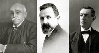 14 Ապրիլ 1919. Նախագահ Ուիլսըն կը հանդիպի Աւետիս Ահարոնեանի եւ Պօղոս-Նուպար փաշայի հետ