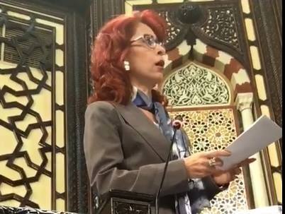 Սուրիոյ Խորհրդարանի նիստին երեսփոխան դոկտ. Նորա Արիսեան Հայոց Ցեղասպանութեան նուիրուած դրոշմաթուղթ թողարկելու դիմում ներկայացուց