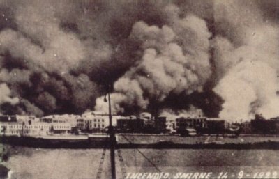 Աթաթիւրքի զօրքը կազմակերպած է 1922ի Իզմիրի հրդեհը. յոյն նախարար