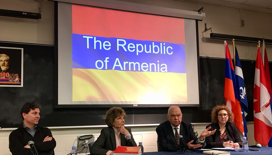 Մոնթրէալի մէջ տեղի ունեցաւ Հայաստանի Առաջին Հանրապետութեան նուիրուած խորհրդաժողով՝ «Ցեղասպանութենէն պետականութիւն. 900 օրուան հանրապետութիւն»