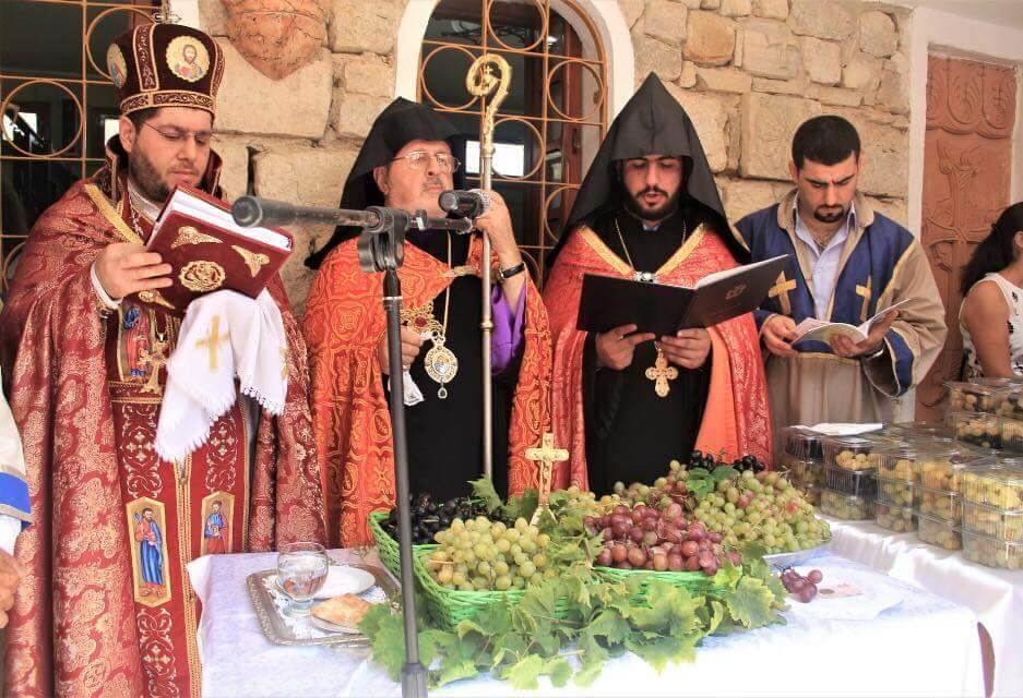 Վաքըֆլը գյուղում տեղի հայերը նշել են Սուրբ Աստվածածնի վերափոխման տոնը