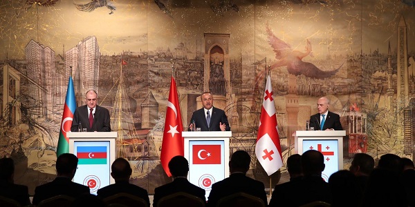 Ադրբեջանի, Վրաստանի եւ Թուրքիայի ԱԳՆ ղեկավարները Ստամբուլյան հռչակագիր են ստորագրել