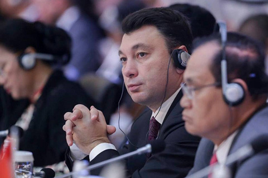 Ի նշան բողոքի ընդդեմ Կիպրոսի օկուպացիայի` Շարմազանովը լքել է համաժողովի դահլիճը