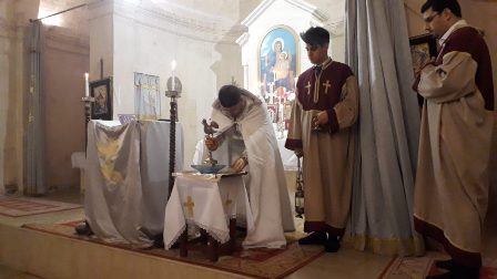 Ալեքսանդրետի հայերը տեղի հայկական եկեղեցում մասնակցել են Ճրագալույցի արարողությանը