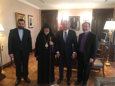 Խաժակ արք. Պարսամյանն ու Չավուշօղլուն Անկարայում քննարկել են Պոլսի պատրիարքի ընտրության հարցը