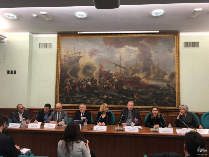 «Մեծ Եղեռն. Հայոց Ցեղասպանութենէն մէկ դար անց» խորագիրով համաժողով՝ Իտալիոյ Պատգամաւորներու պալատին մէջ
