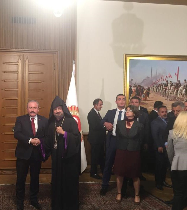 Պատրիարքական տեղապահ Բարձր Տ․ Սահակ Եպս․ Մաշալեան Անգարայի մէջ