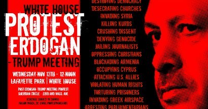 Հայ դատի հանձնախումբը բողոքի ակցիա կկազմակերպի Վաշինգտոնում Թրամփի հետ Էրդողանի հանդիպման առիթով