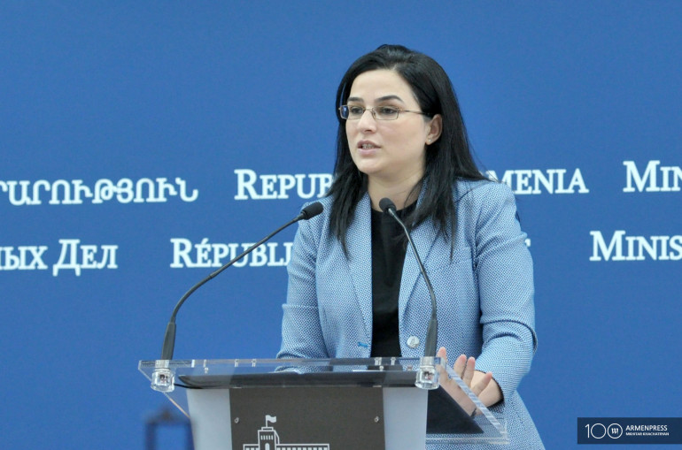 ԱԳՆ մամուլի խոսնակ Աննա Նաղդալյանի մեկնաբանությունը Թուրքիայի ԱԳՆ հայտարարության վերաբերյալ