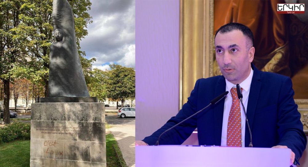 Կոմիտասի արձանի պղծումը ծայրահեղական «Գորշ գայլեր»-ի քաղաքականությունն է. Կարեն Խուրշուդյան