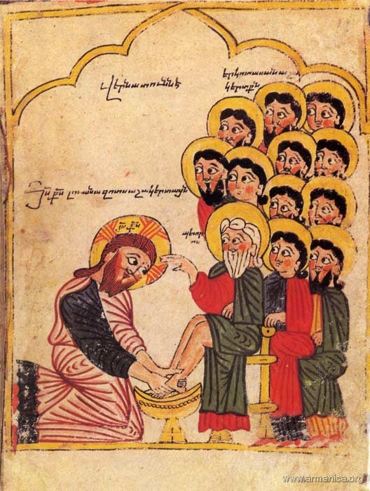 Աւագ Հինգշաբթի – Ոտնլուայ